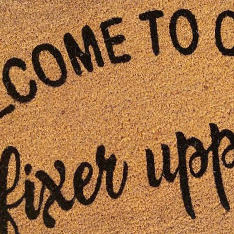 Fixer Upper Coir Mat, 18x30 - Image 2