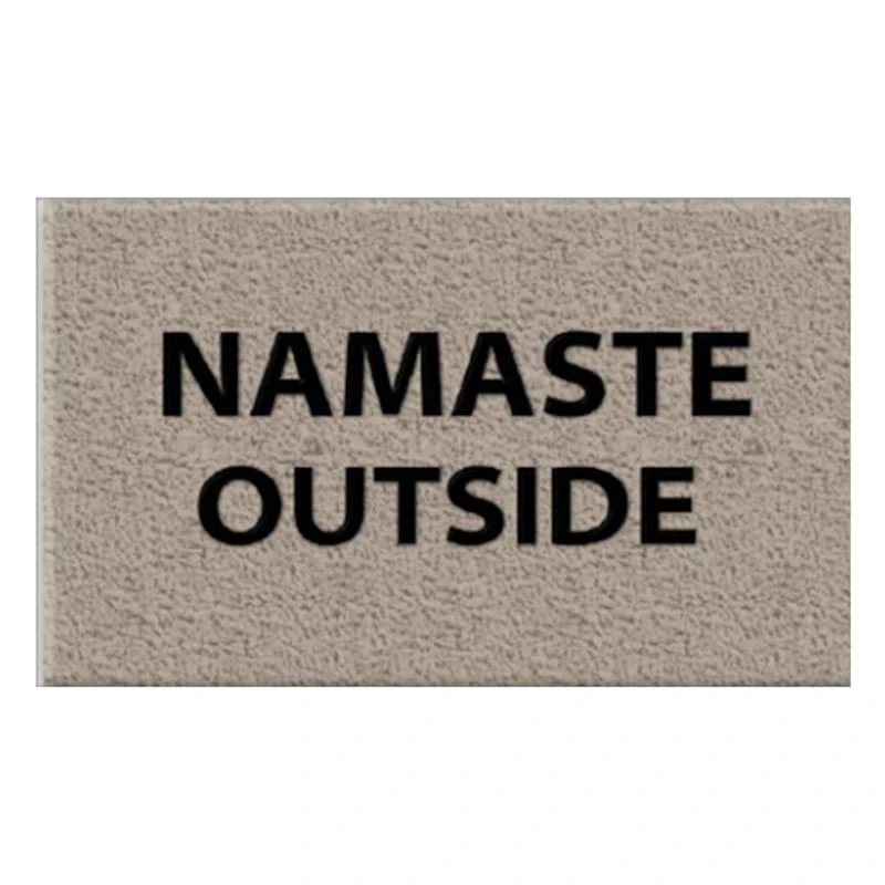 Found & Fable Namaste Outside Coir Mat, 18x30