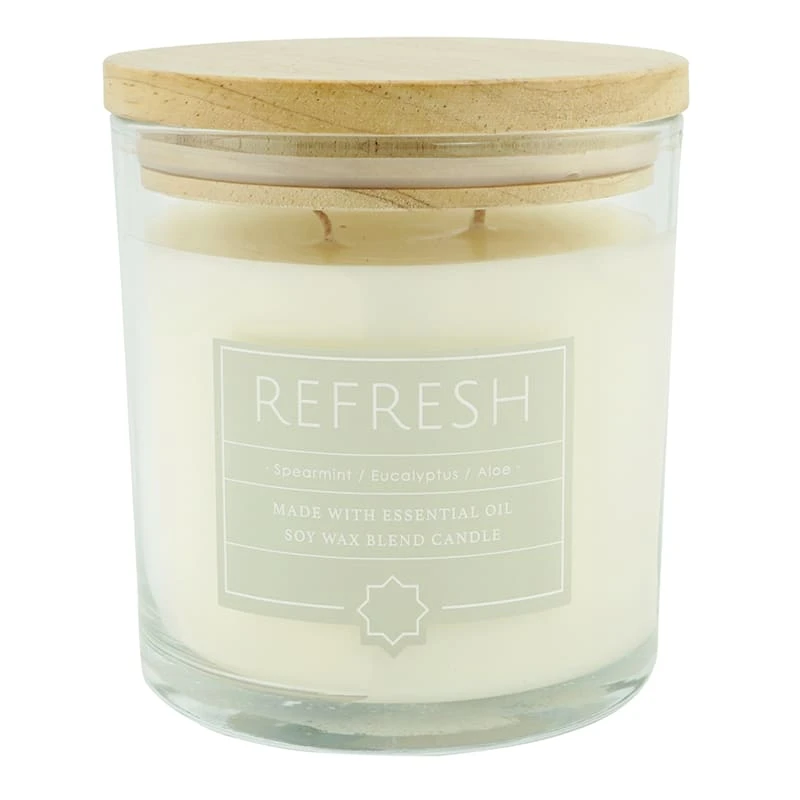 Found & Fable Refresh Scented Jar Candle, 13oz
