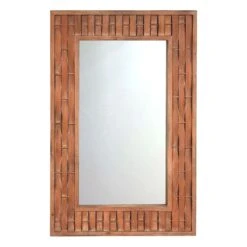 Found & Fable Wood Wall Mirror, 24x36