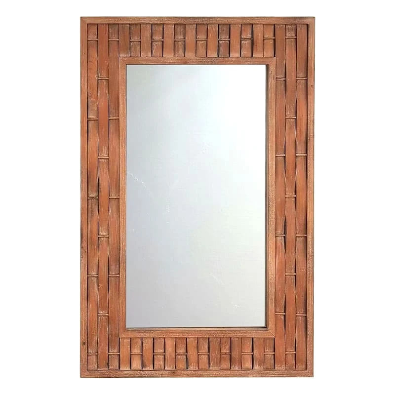 Found & Fable Wood Wall Mirror, 24x36