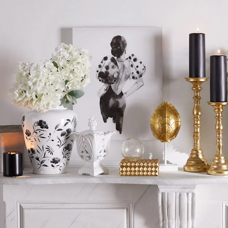 Gold Foiled Spike Decorative Box, 7x3 - Image 2