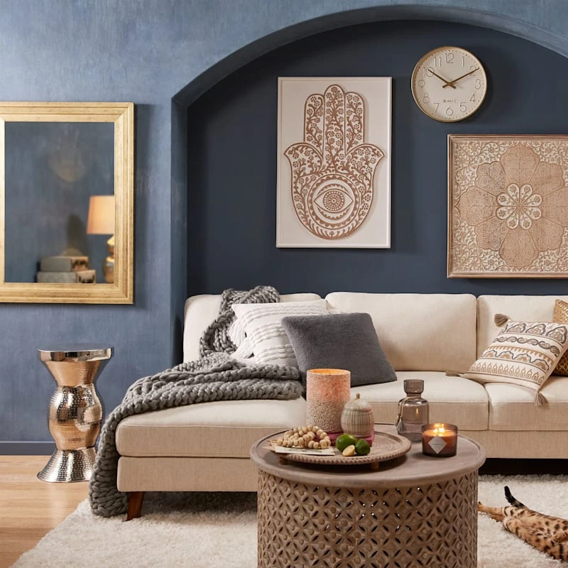 Gold Framed Wall Mirror, 30x40 - Image 5