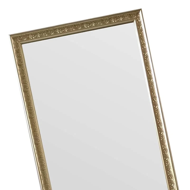 Gold Ornate Leaner Mirror, 14x50 - Image 2