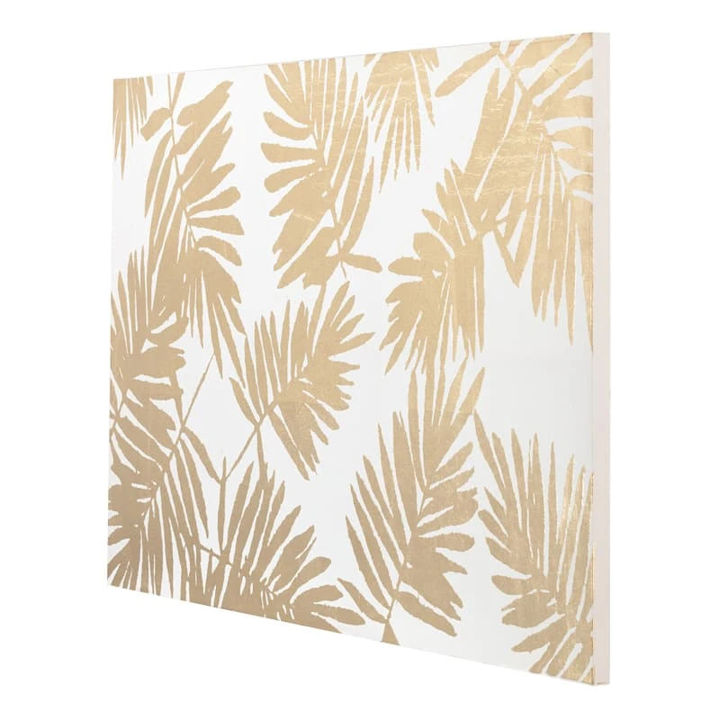 Golden Palm Canvas Wall Art, 60x40 - Image 2