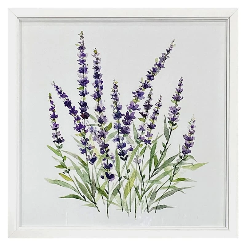 Grace Mitchell Framed Lavender Print Wall Art, 13"