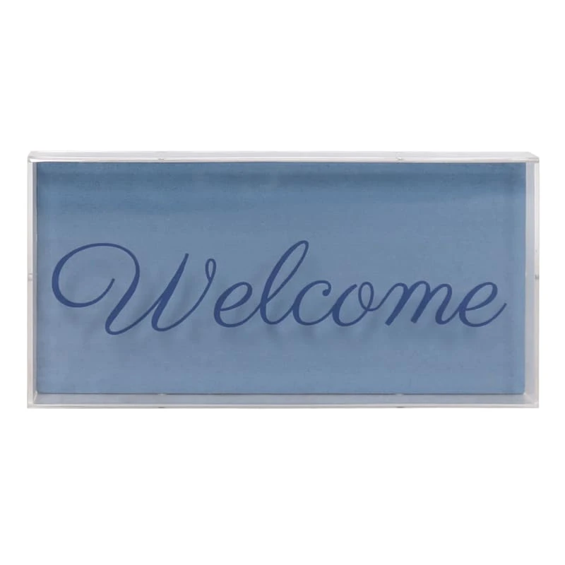 Grace Mitchell Welcome Sign, 12x6