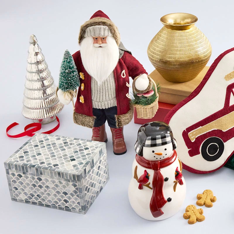 Grey Mosaic Decorative Box, 9x5 - Image 2