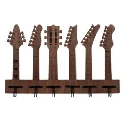 Guitar Hooks Wall Decor, 20x12