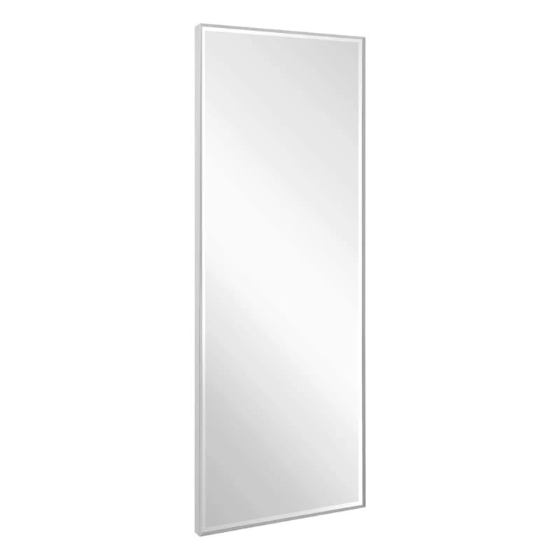 Gunmetal Thin Framed Leaner Mirror, 24x58 - Image 2
