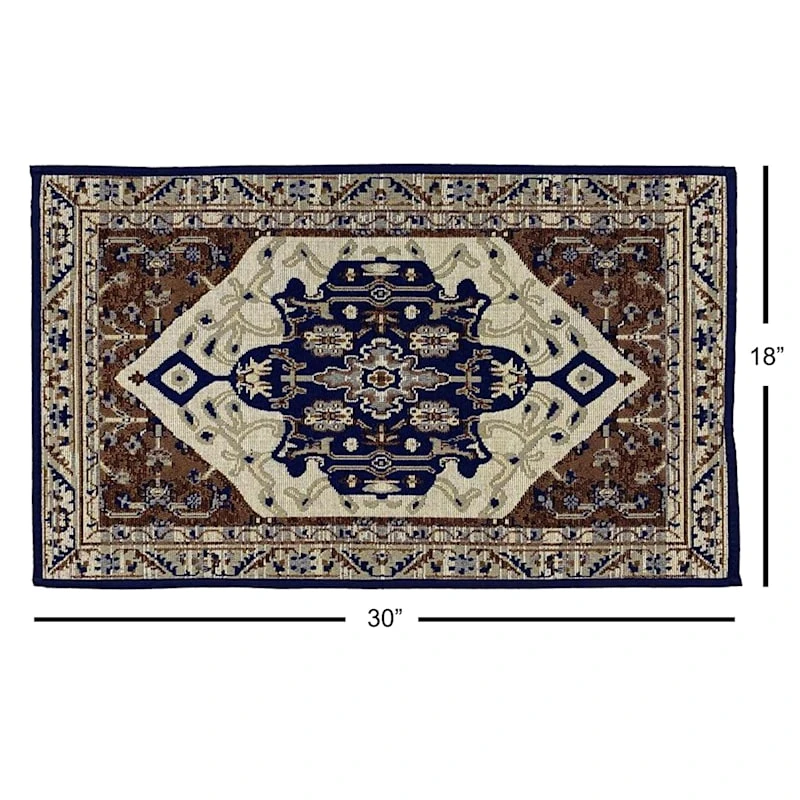 Hampton Rust Medallion Kitchen Mat, 18x30 - Image 5