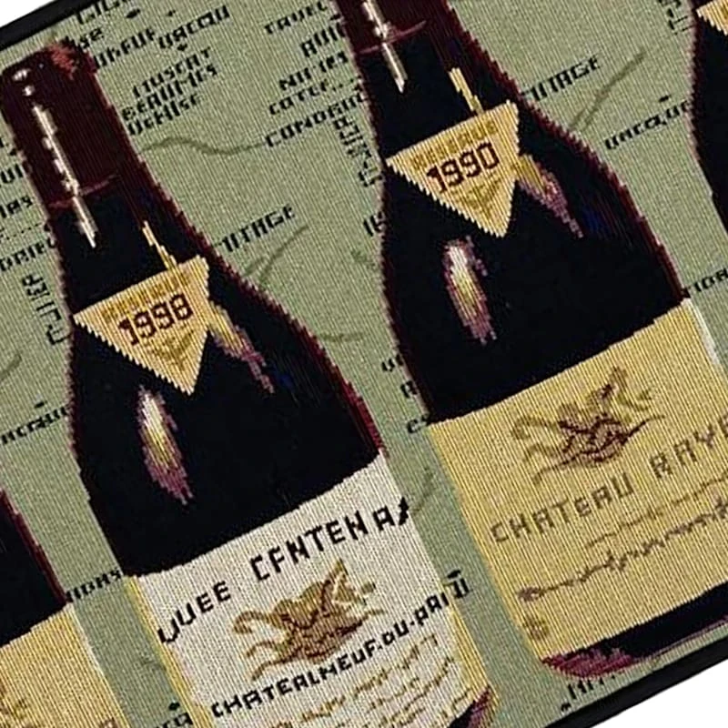 Hampton Wine Kitchen Mat, 18x30 - Image 4