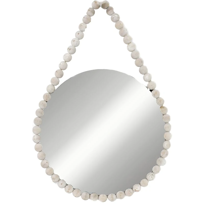 Hanging Studio Round Wall Mirror, 18"