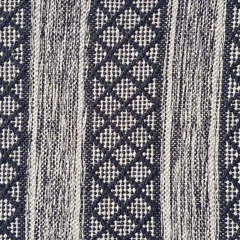 Heritage Black & Ivory Tribal Kitchen Mat, 18x30 - Image 2