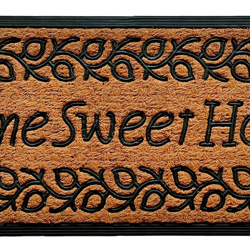 Home Sweet Home Double Door Coir Mat, 18x48 - Image 2