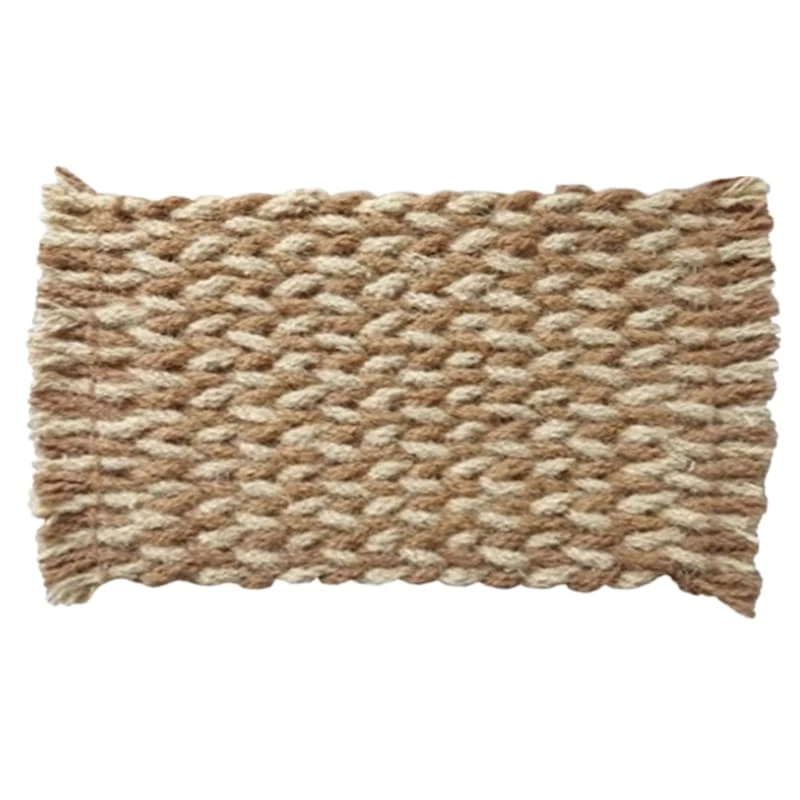 Honeybloom Braided Coir Mat, 18x30
