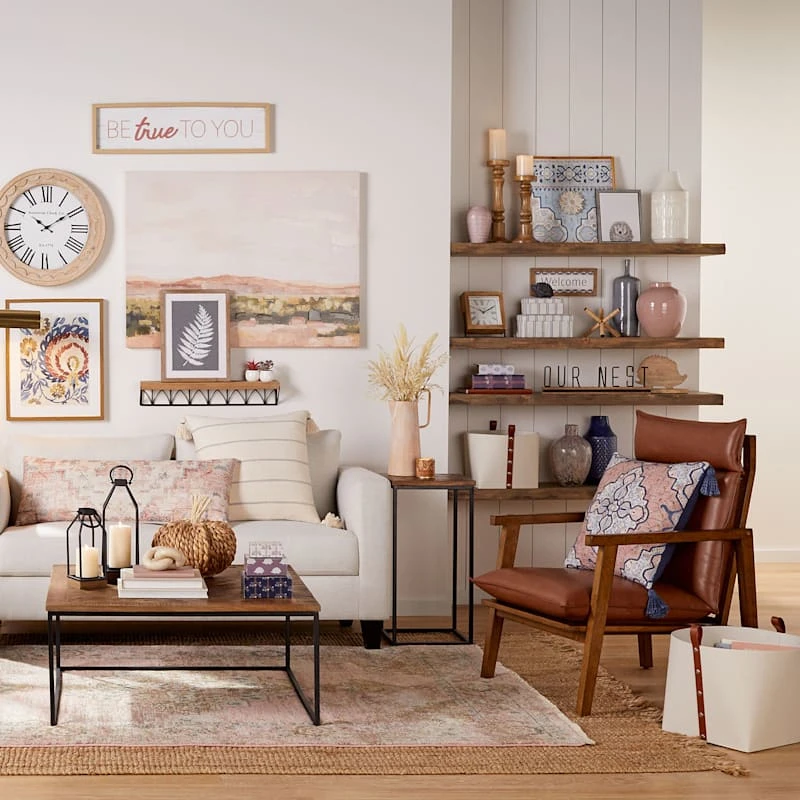 Honeybloom Glass Framed Black & White Fern Silhouette Wall Decor, 12x16 - Image 3