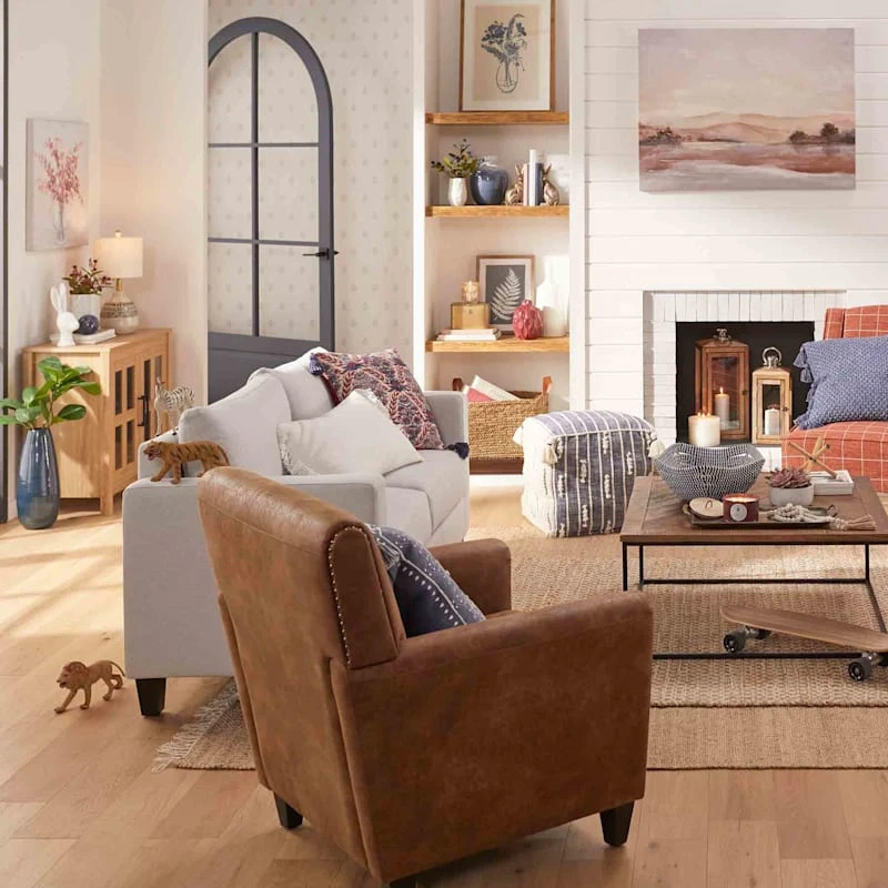 Honeybloom Glass Framed Black & White Fern Silhouette Wall Decor, 12x16 - Image 4