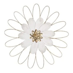 Honeybloom Metal Flower Wall Art, 20x20