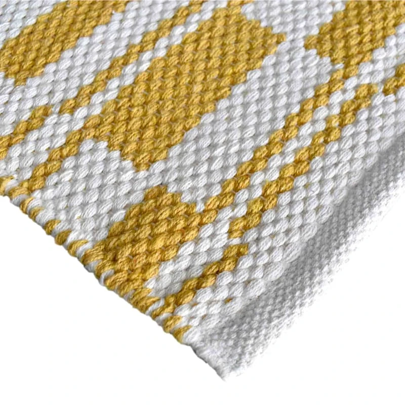 Honeybloom Yellow Broken Stripe Accent Rug, 2x4 - Image 2