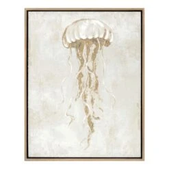 Jellyfish Canvas Wall Art, 11x14