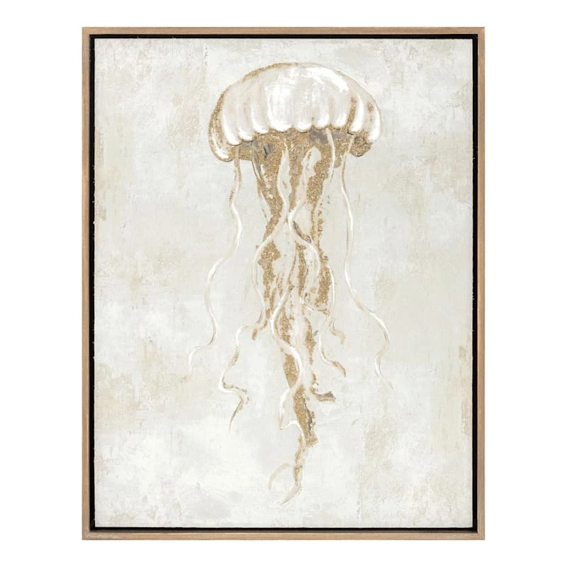 Jellyfish Canvas Wall Art, 11x14