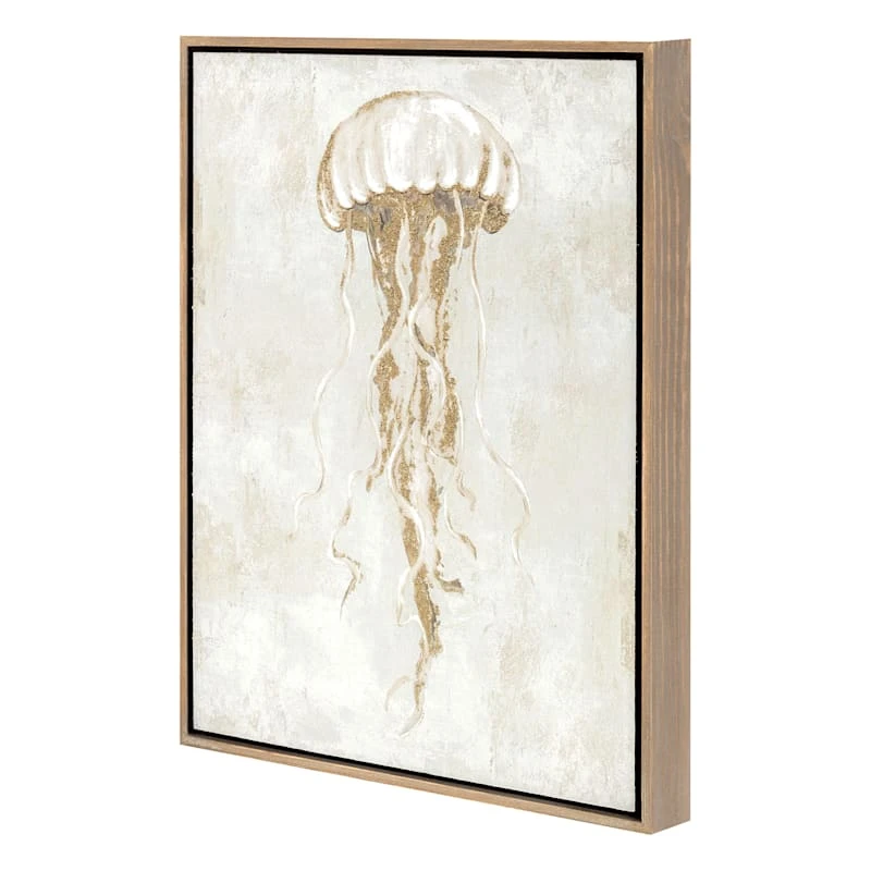 Jellyfish Canvas Wall Art, 11x14 - Image 2