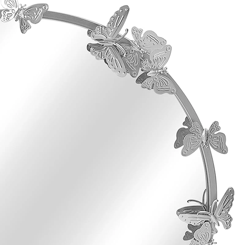 Laila Ali Butterfly Round Wall Mirror, 28.8" - Image 2