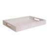Laila Ali Metallic Seagrass Decorative Tray, Small