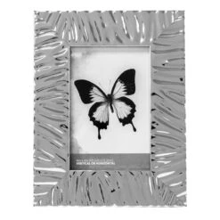 Laila Ali Modern Embossed Photo Frame, 4x6