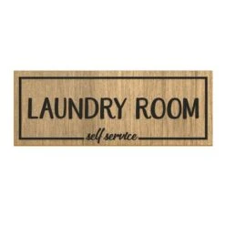 Laundry Room Wall Art, 32x12