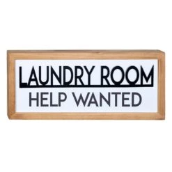 Laundry Room Wall Decor, 20x8