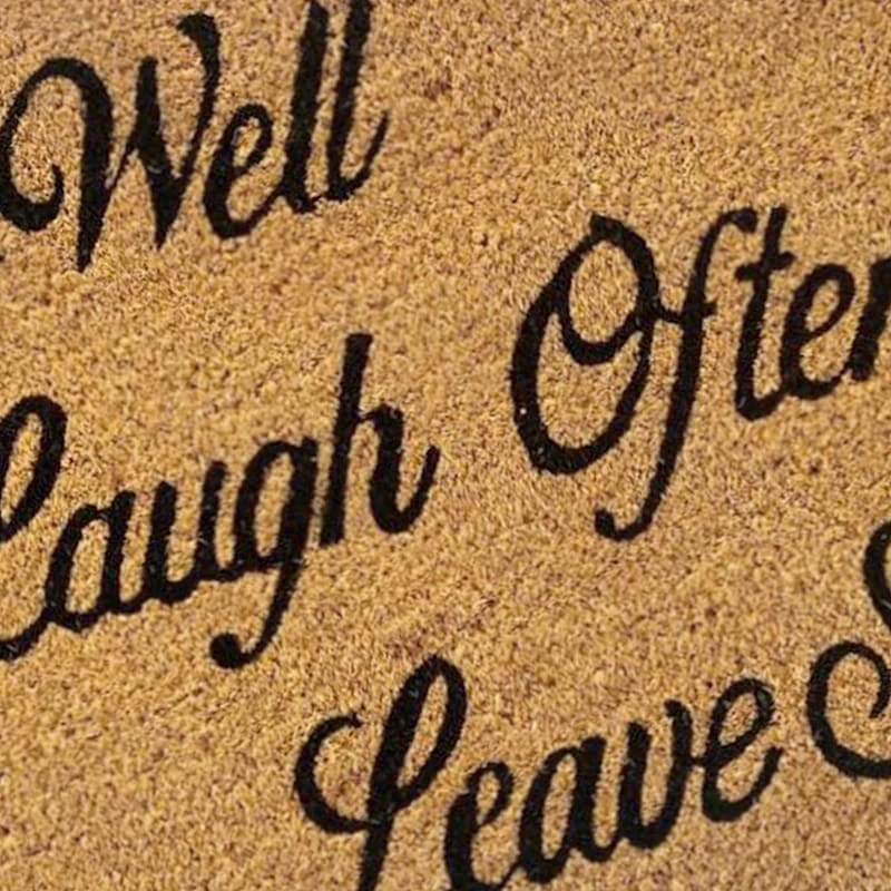 Live Well Coir Mat, 18x27 - Image 2