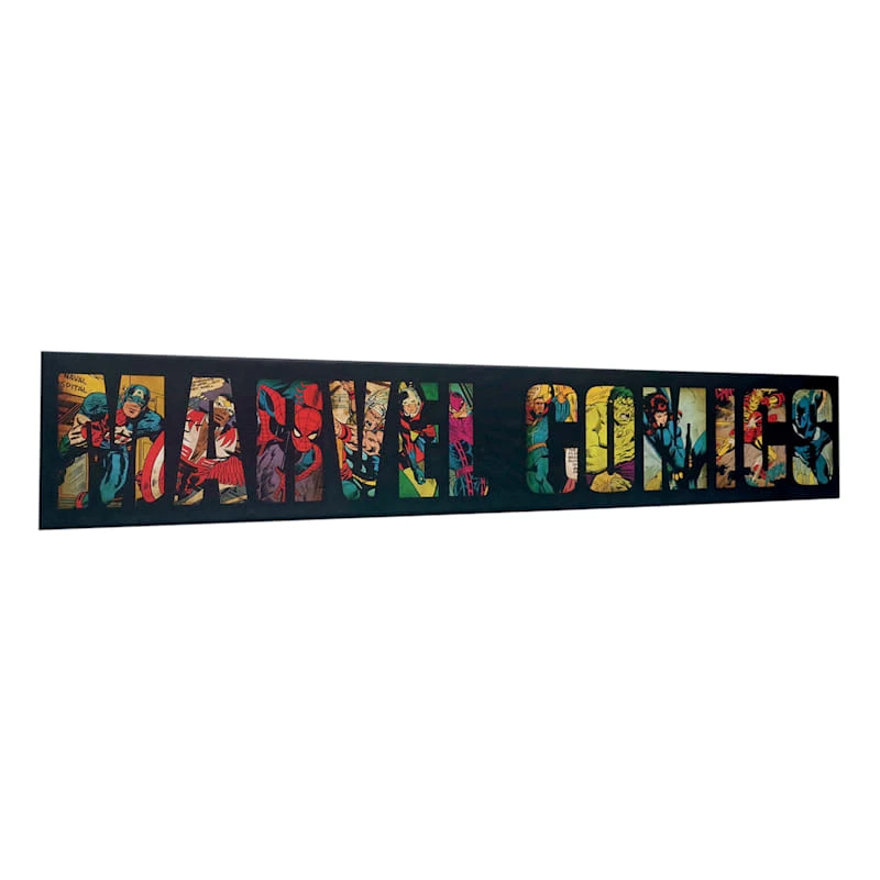 Marvel Comics Canvas Wall Art, 36x6 - Image 2