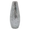 Metallic Mosaic Mirror Vase, 4.5"