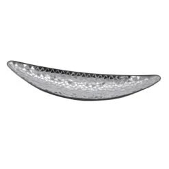 Mirror Mosaic Decorative Triangle Tray, 22"