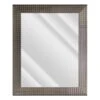Nessa Dark Espresso Wall Mirror, 29x35