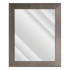 Nessa Dark Espresso Wall Mirror, 29x35
