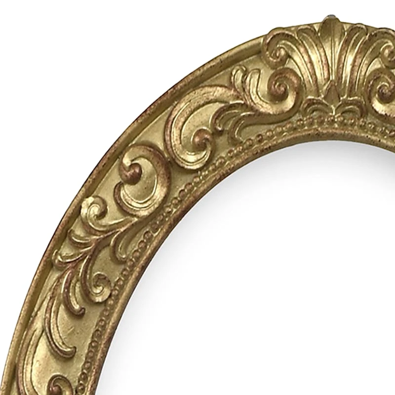 Ornate Oval Tabletop Photo Frame, 4x6 - Image 2