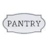 Pantry Metal Sign, 24x12