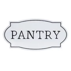 Pantry Metal Sign, 24x12