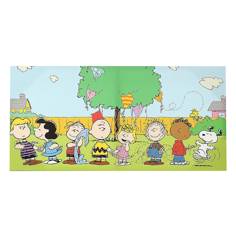 Peanuts Canvas Wall Art, 24x12