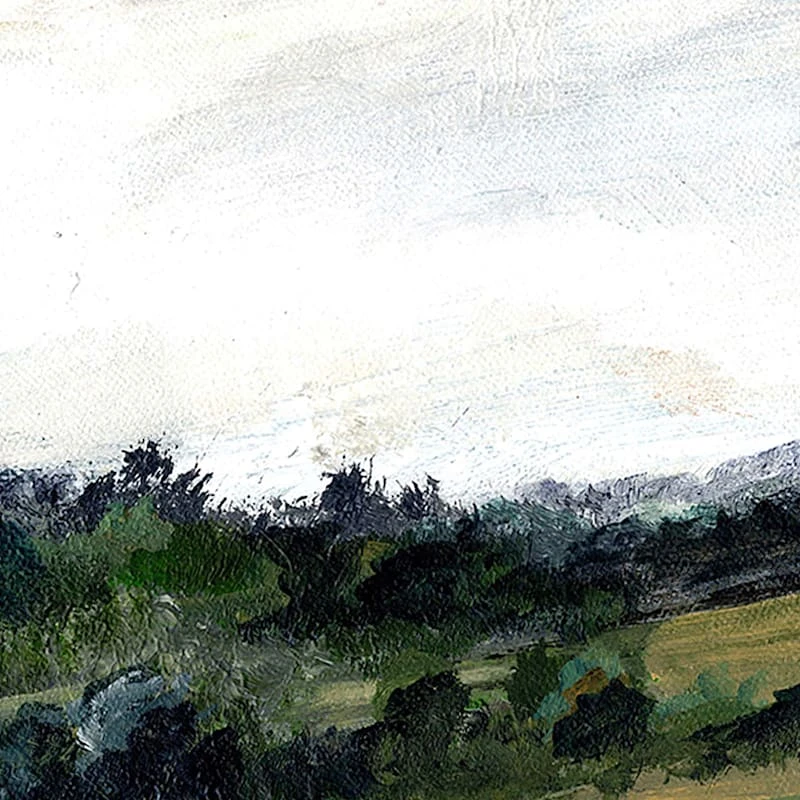 Providence Framed Landscape Canvas Wall Art, 37x25 - Image 2