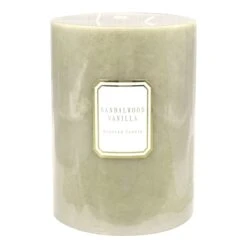 Providence Sandalwood Vanilla Scented Pillar Candle, 6x8