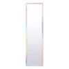 Rainbow Framed Over The Door Mirror, 14x50