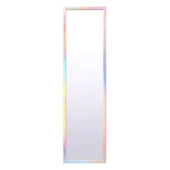 Rainbow Framed Over The Door Mirror, 14x50