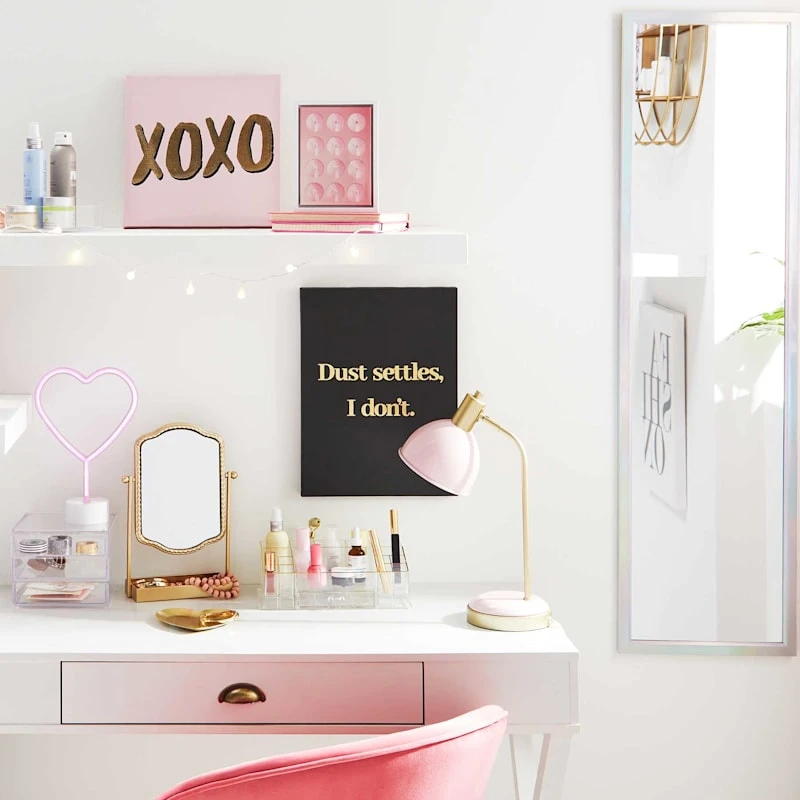 Rainbow Framed Over The Door Mirror, 14x50 - Image 6