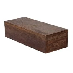 Rect.Rustic Natural Wood Box