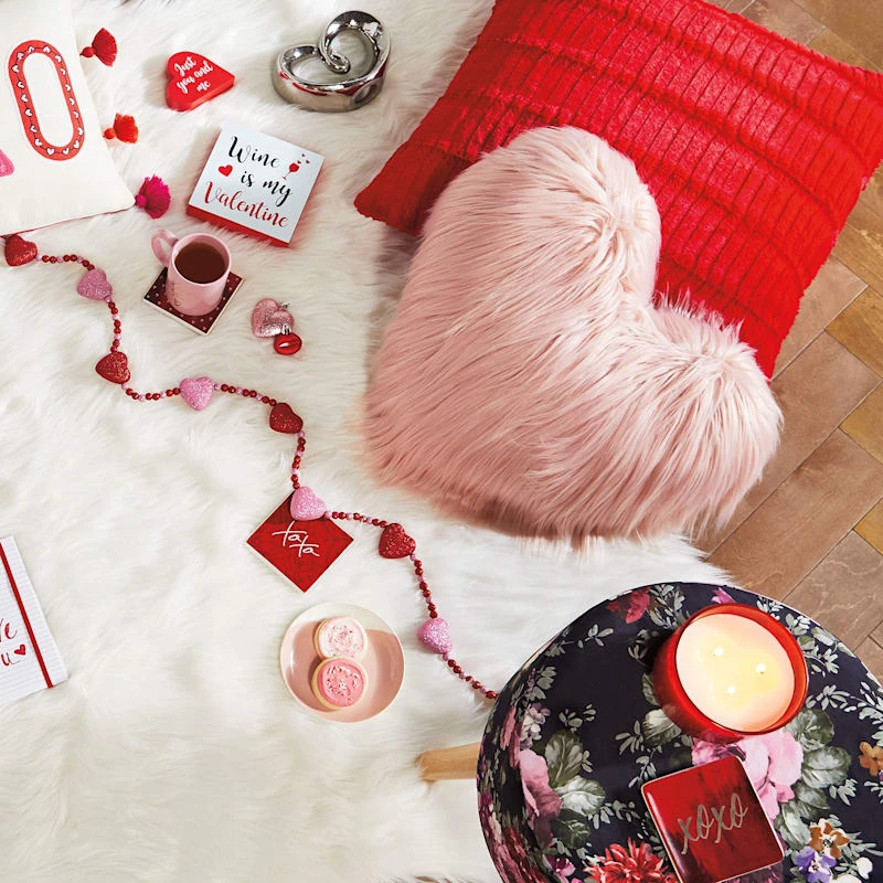 Silver Ceramic Heart Sculpture, 5" - Image 2