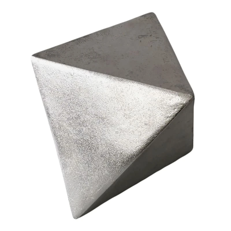 Silver Diamond Decor, 6"